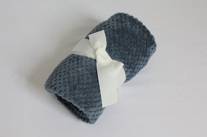 Double Sided Baby Flannel Blanket Nap Blanket Four Seasons Cover