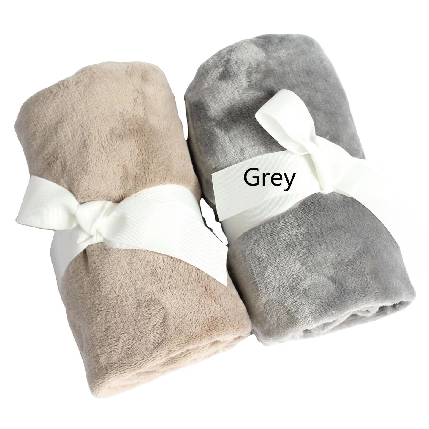 Double Sided Baby Flannel Blanket Nap Blanket Four Seasons Cover