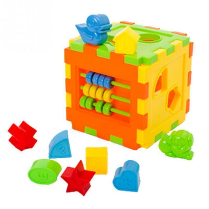 Shape Sorting Cube for Toddlers Learning Development Toy