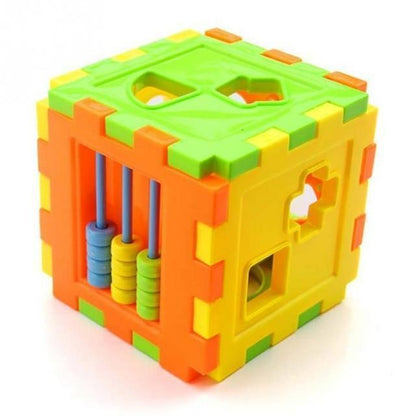 Shape Sorting Cube for Toddlers Learning Development Toy