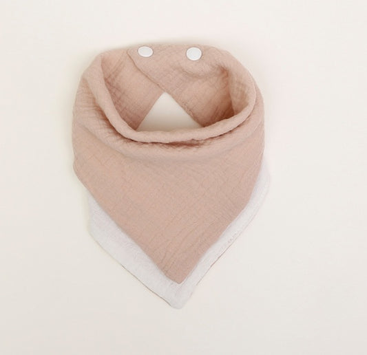 Cotton Crepe Baby Triangle Saliva Towel